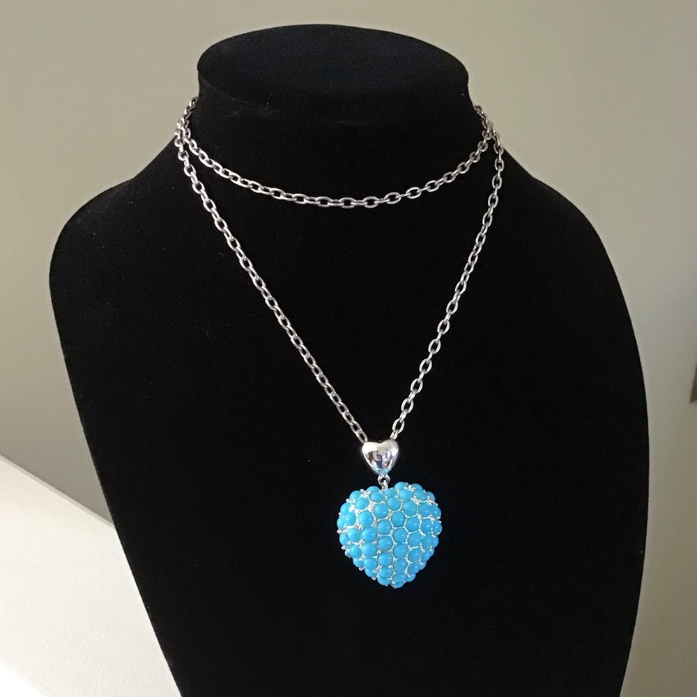 Puff Heart with Chain 🌿 - Picture 4 of 5